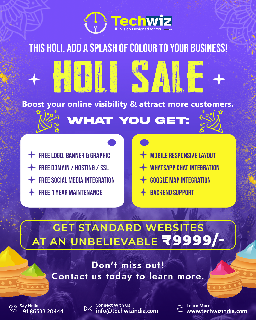 Holi Offer 2025